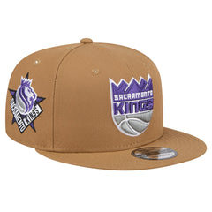 Sacramento Kings Color Pack 9FIFTY Snapback Hat Tan - New Era