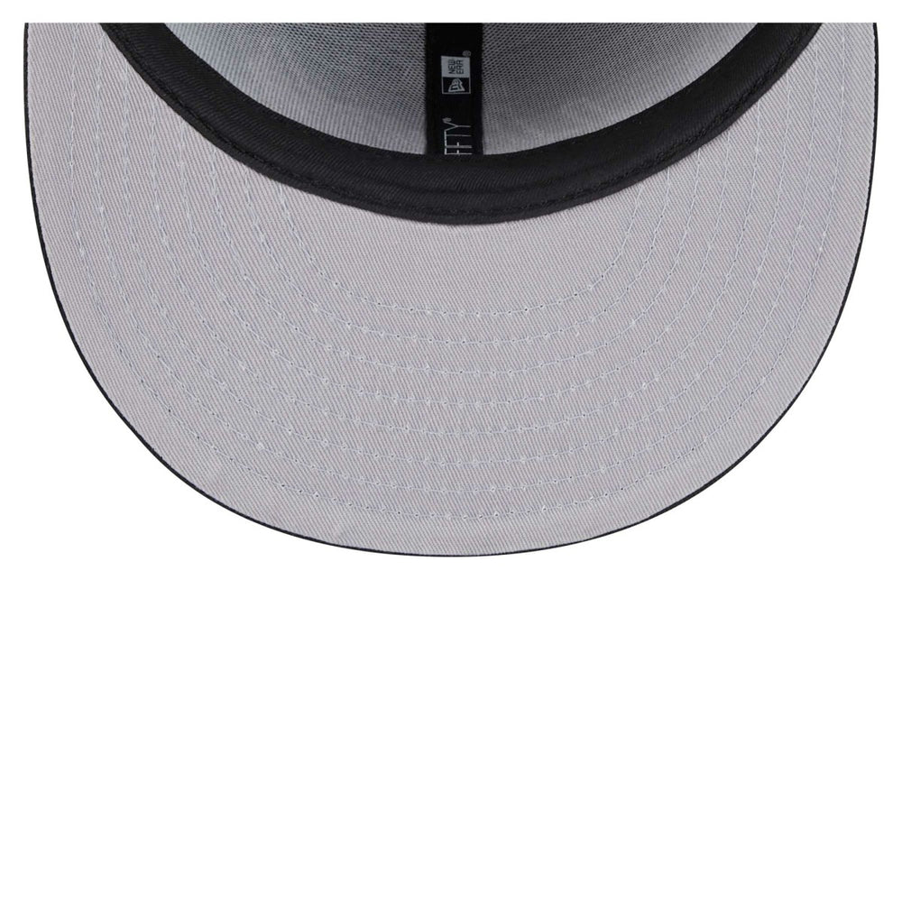 Miami Heat Sport Night Script Sided 59FIFTY Fitted Hat Black - New Era