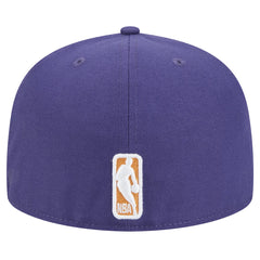 Phoenix Suns Sport Night Script Sided 59FIFTY Fitted Hat Purple - New Era