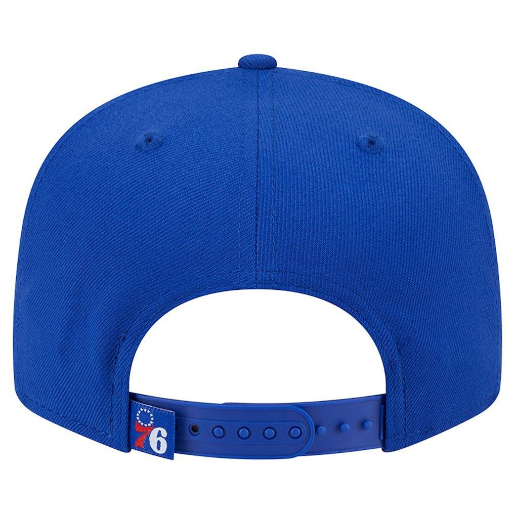 Philadelphia 76ers Sport Night Team Shadow 9FIFTY Snapback Hat Royal - New Era