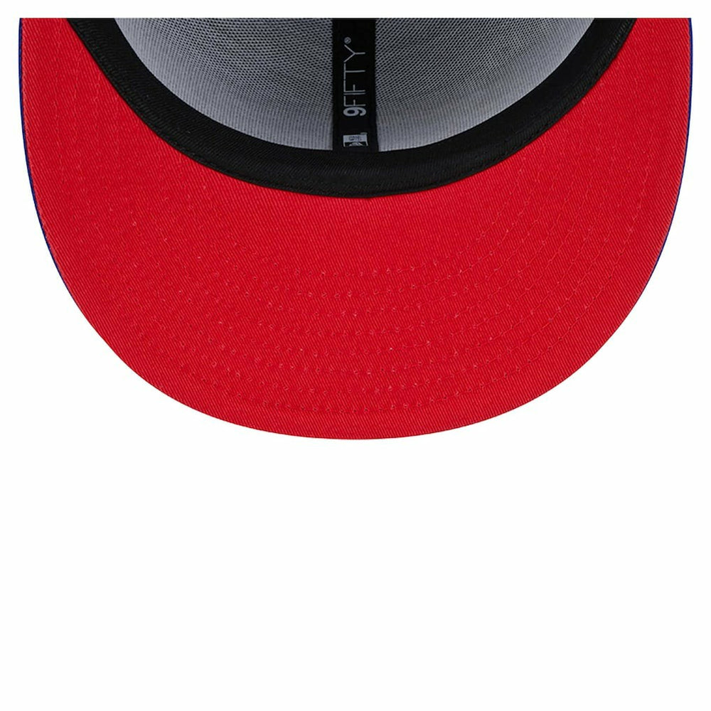 Philadelphia 76ers Sport Night Team Shadow 9FIFTY Snapback Hat Royal - New Era