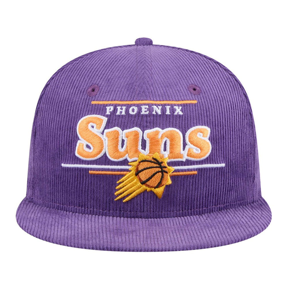 Phoenix Suns Throwback Display Corduroy 9FIFTY Snapback Hat Purple - New Era