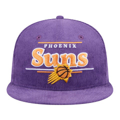 Phoenix Suns Throwback Display Corduroy 9FIFTY Snapback Hat Purple - New Era