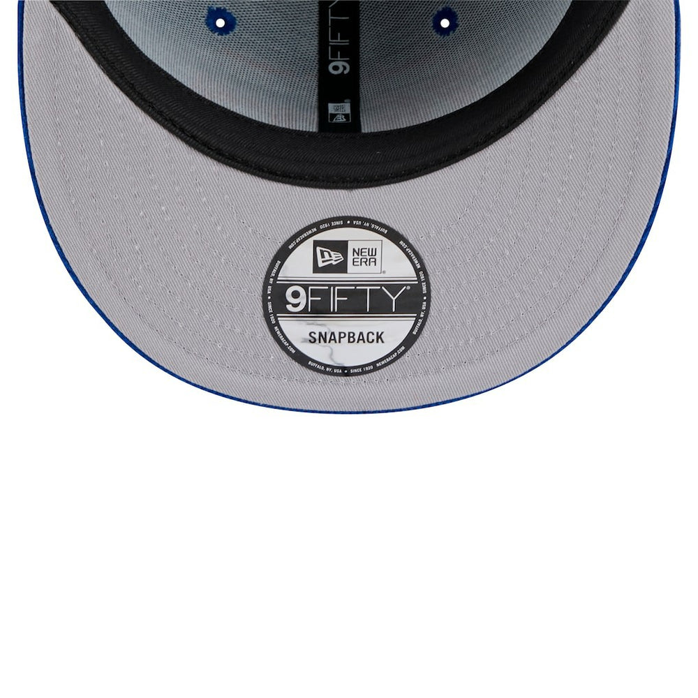 Philadelphia 76ers Throwback Display Corduroy 9FIFTY Snapback Hat Royal - New Era