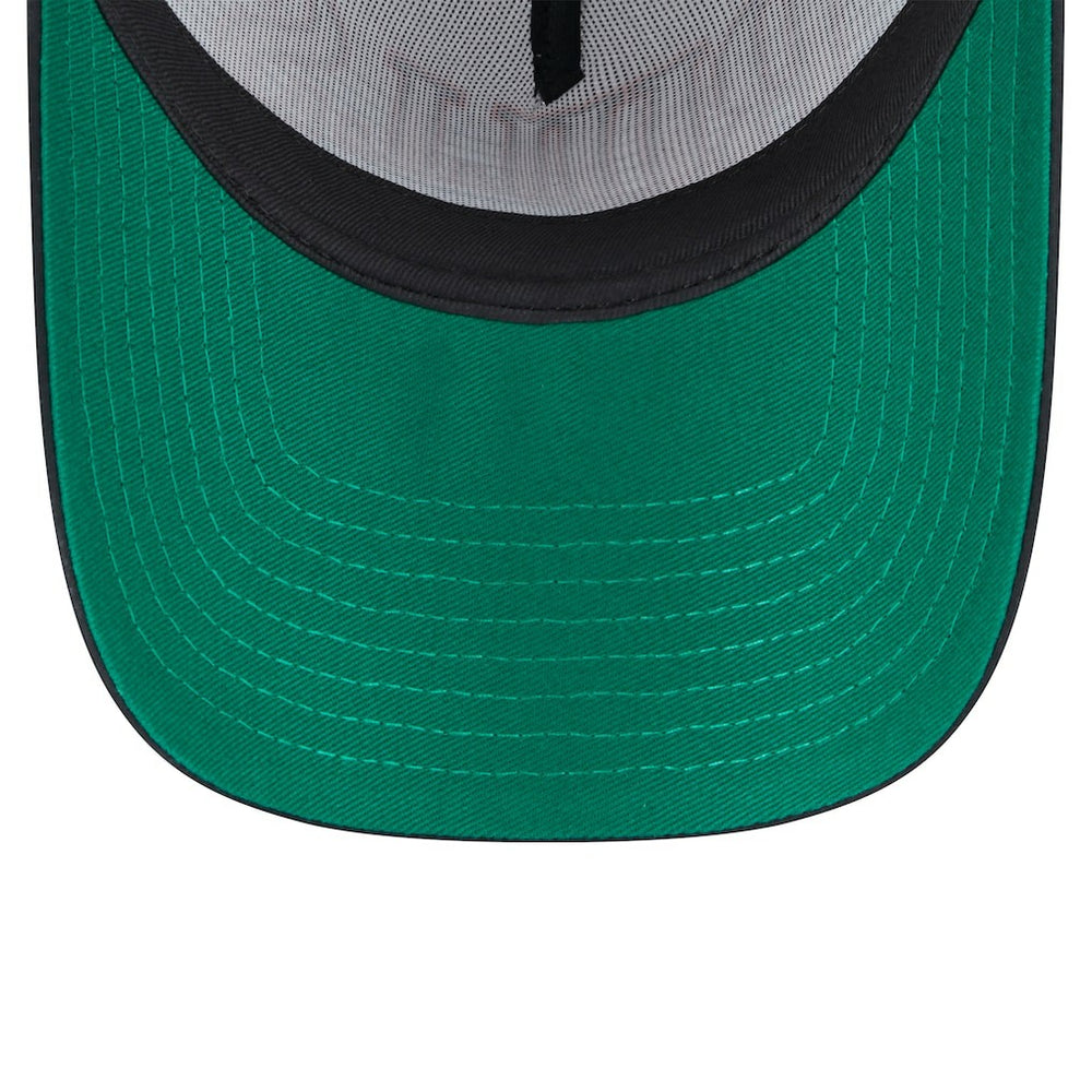Chicago Bulls Black Throwback Gradient A-Frame 9FORTY Adjustable Hat - New Era