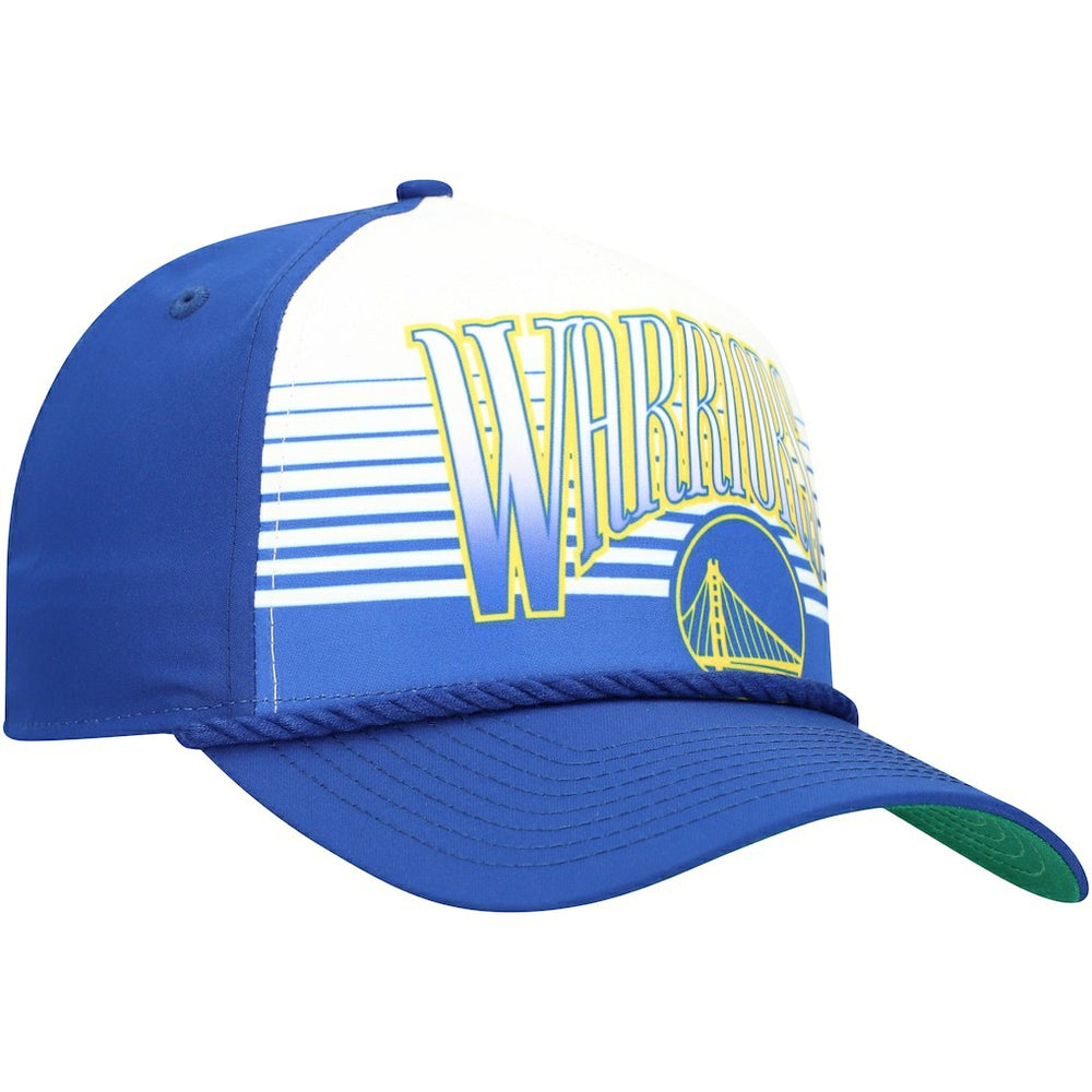 Golden State Warriors Royal Throwback Gradient A-Frame 9FORTY Adjustable Hat - New Era