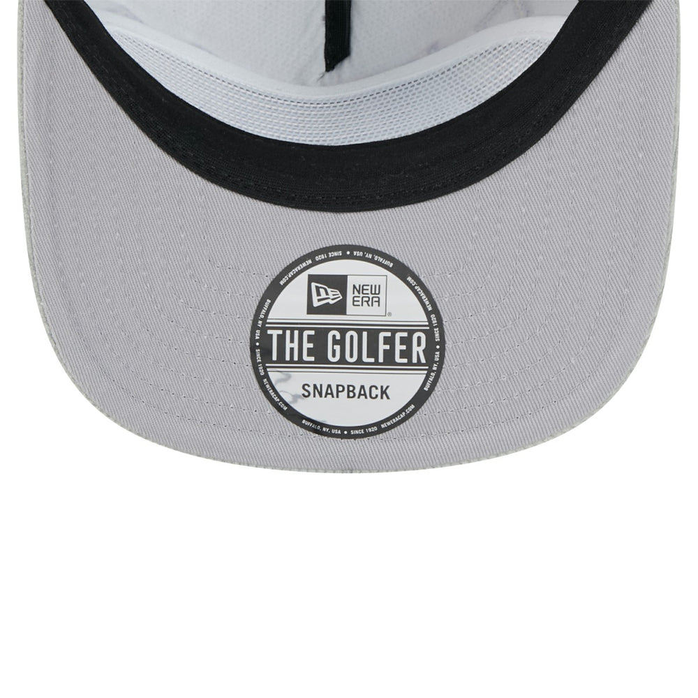 Los Angeles Lakers Throwback Corduroy Golfer Snapback Hat Gray - New Era
