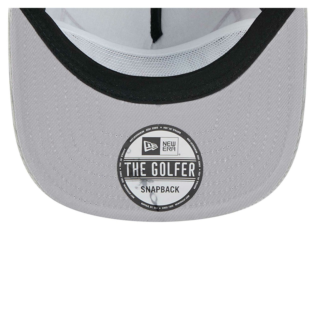 Miami Heat Throwback Corduroy Golfer Snapback Hat Gray - New Era