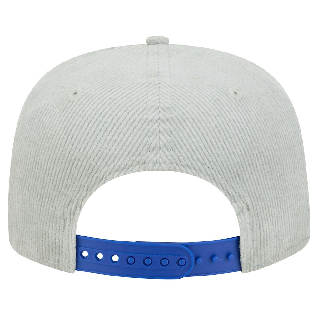 Philadelphia 76ers Throwback Corduroy Golfer Snapback Hat Gray - New Era