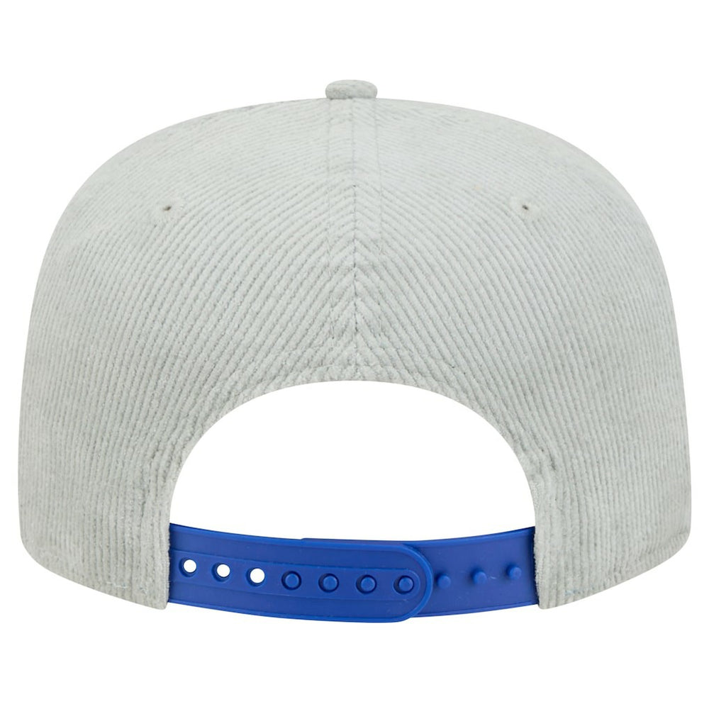 Philadelphia 76ers Throwback Corduroy Golfer Snapback Hat Gray - New Era