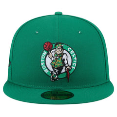 Boston Celtics Throwback Pennant 59FIFTY Fitted Hat Kelly Green - New Era