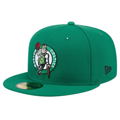 Boston Celtics Throwback Pennant 59FIFTY Fitted Hat Kelly Green - New Era