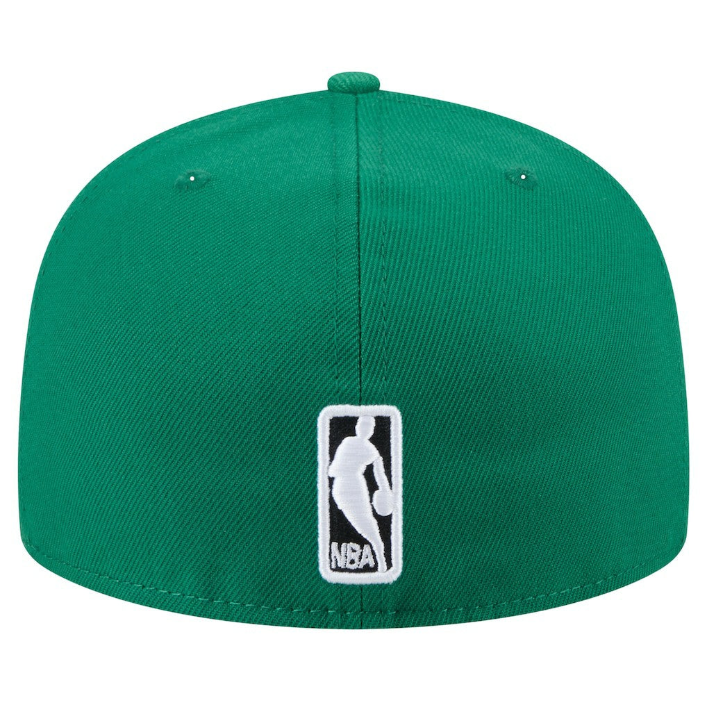 Boston Celtics Throwback Pennant 59FIFTY Fitted Hat Kelly Green - New Era