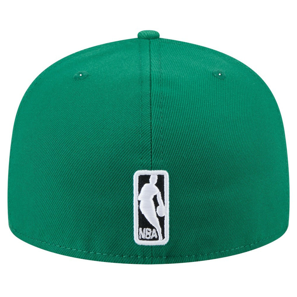 Boston Celtics Throwback Pennant 59FIFTY Fitted Hat Kelly Green - New Era