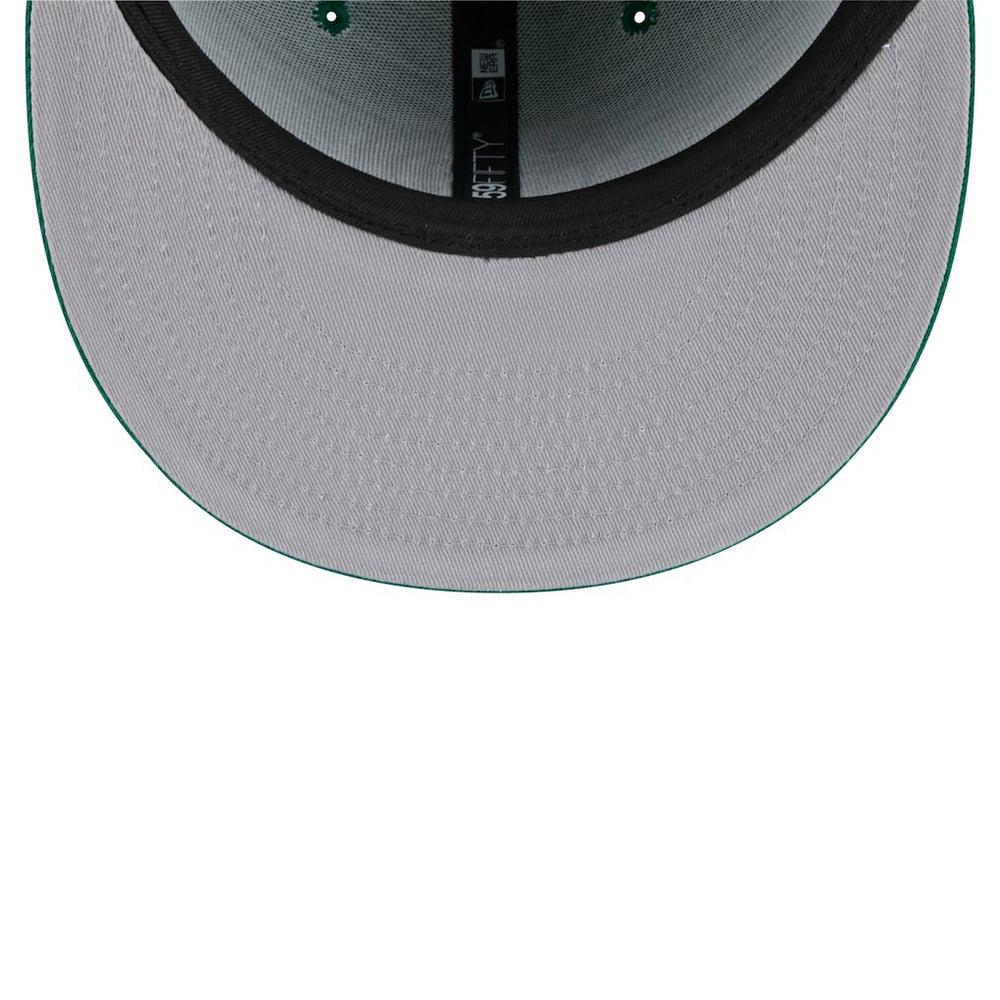 Boston Celtics Throwback Pennant 59FIFTY Fitted Hat Kelly Green - New Era