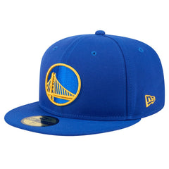 Golden State Warriors Throwback Pennant 59FIFTY Fitted Hat Royal - New Era