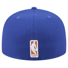 New York Knicks Throwback Pennant 59FIFTY Fitted Hat Blue - New Era