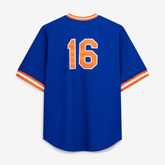 Dwight Gooden New York Mets Profile Big & Tall Cooperstown Collection Mesh Batting Practice Jersey - Royal Jerseys