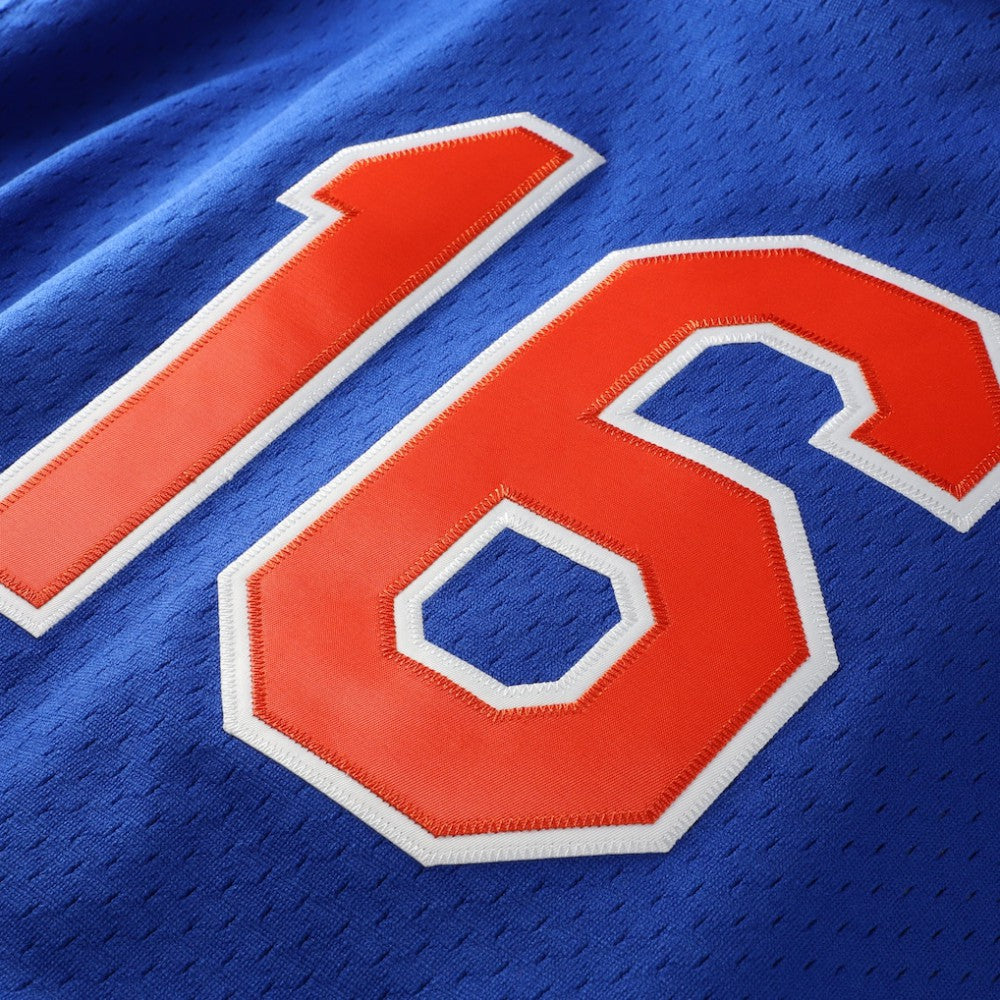 Dwight Gooden New York Mets Profile Big & Tall Cooperstown Collection Mesh Batting Practice Jersey - Royal Jerseys