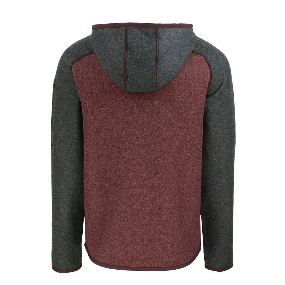 Washington Commanders Cutter & Buck Mainsail Full-Zip Hooded Jacket - Heather Burgundy Jackets