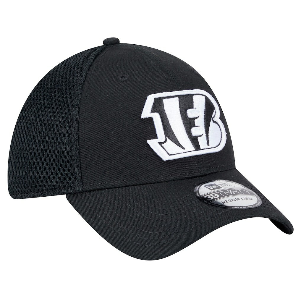 New Era Cincinnati Bengals Black Main Neo 39THIRTY Flex Hat