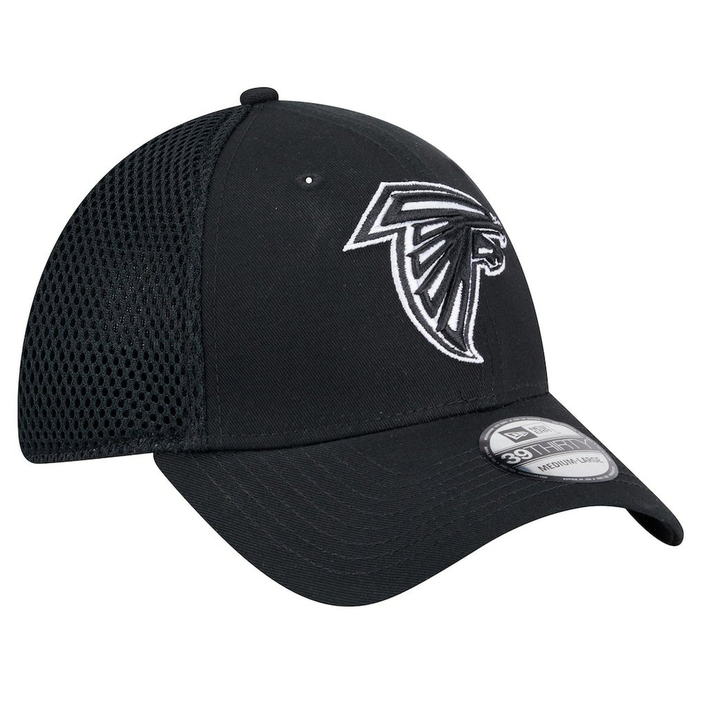 New Era Atlanta Falcons Black Main Neo 39THIRTY Flex Hat