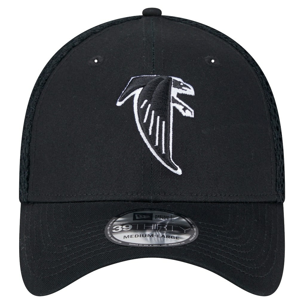 Atlanta Falcons New Era Main Neo 39THIRTY Flex Hat - Black Hats