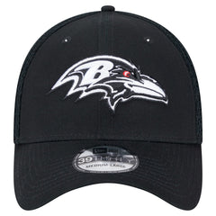 New Era Baltimore Ravens Black Main Neo 39THIRTY Flex Hat