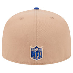 Buffalo Bills New Era Logo Main 59FIFTY Fitted Hat - Tan Hats