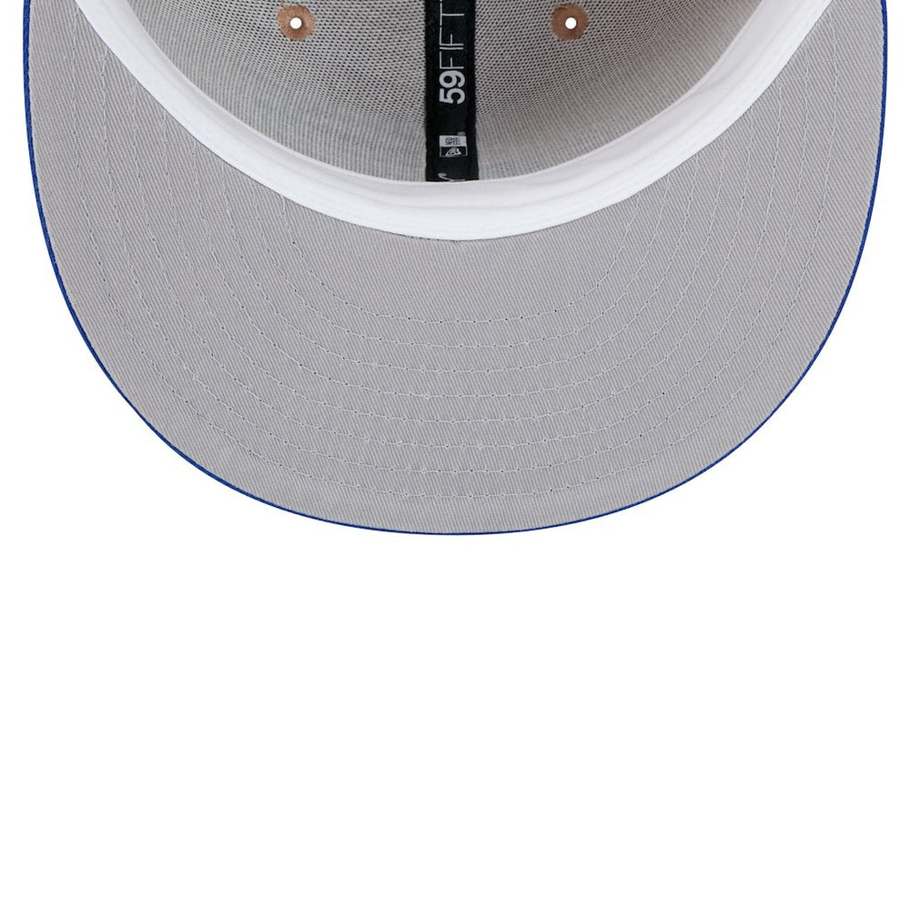 Buffalo Bills New Era Logo Main 59FIFTY Fitted Hat - Tan Hats