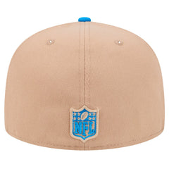Detroit Lions New Era Logo Main 59FIFTY Fitted Hat - Tan Hats