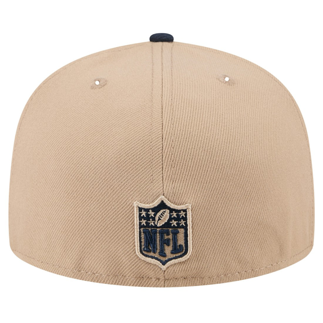 Houston Texans New Era Logo Main 59FIFTY Fitted Hat - Tan Hats