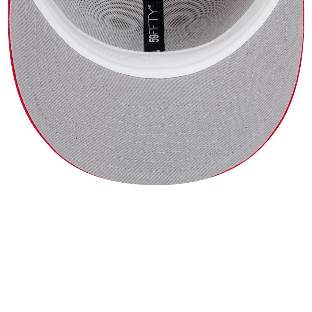 San Francisco 49ers New Era Logo Main 59FIFTY Fitted Hat - Tan Hats