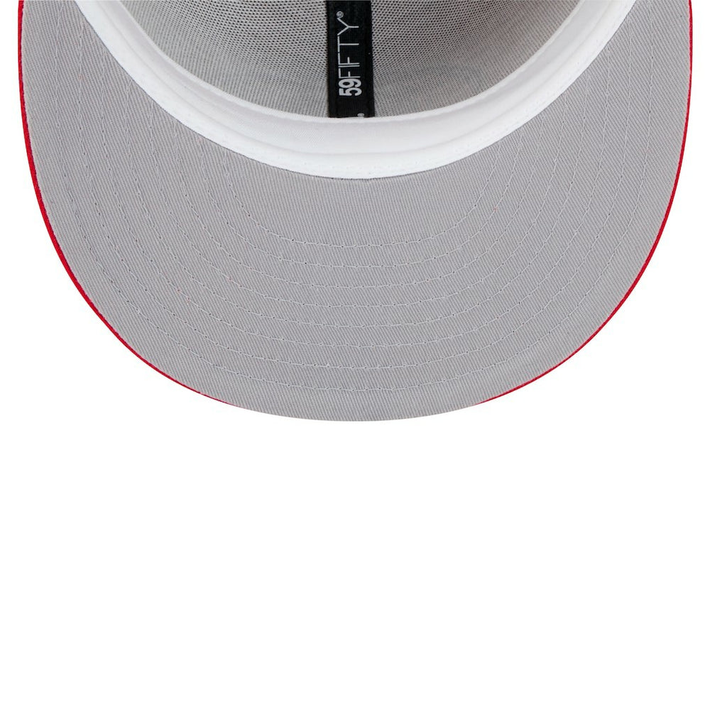San Francisco 49ers New Era Logo Main 59FIFTY Fitted Hat - Tan Hats