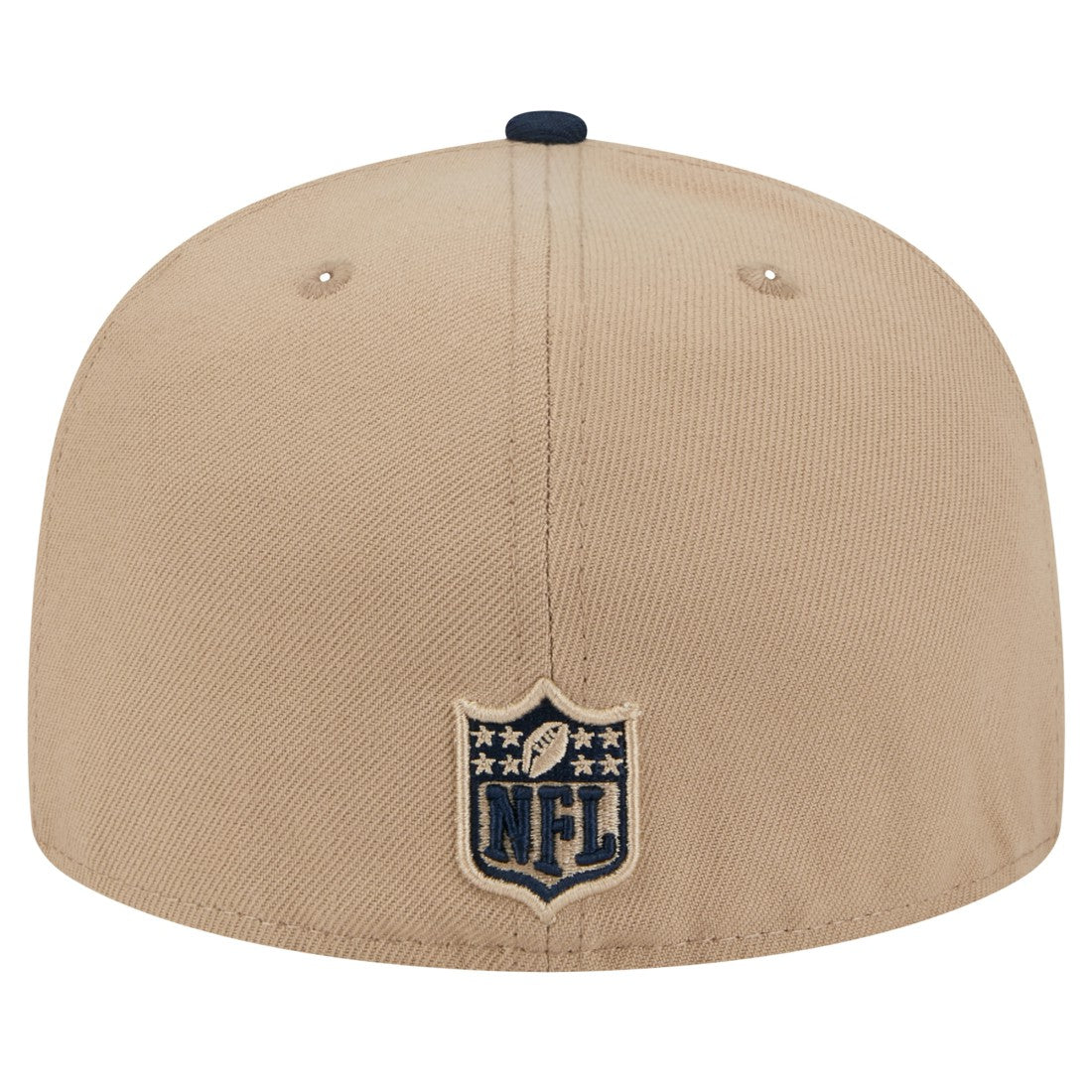 Tennessee Titans New Era Logo Main 59FIFTY Fitted Hat - Tan Hats
