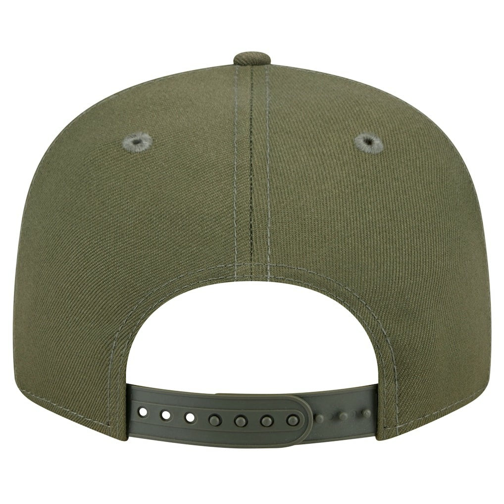 Miami Dolphins New Era Main 9FIFTY Snapback Hat - Olive Hats