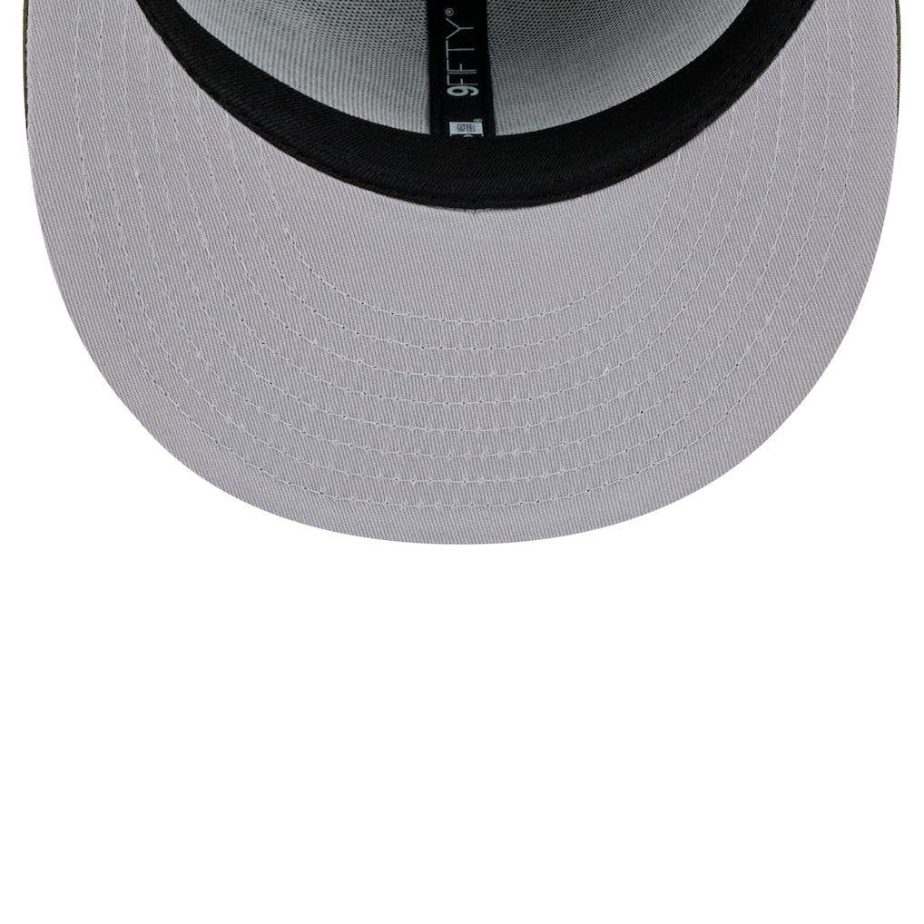 Miami Dolphins New Era Main 9FIFTY Snapback Hat - Olive Hats