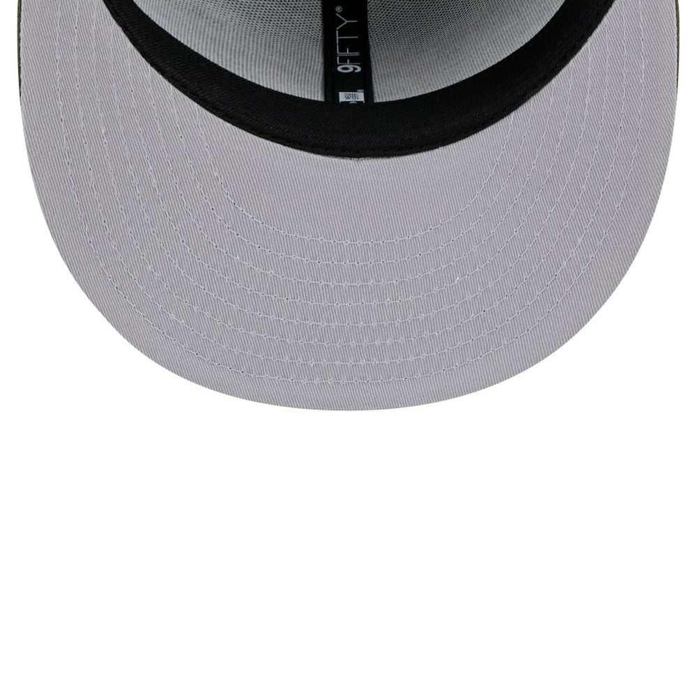 Miami Dolphins New Era Main 9FIFTY Snapback Hat - Olive Hats