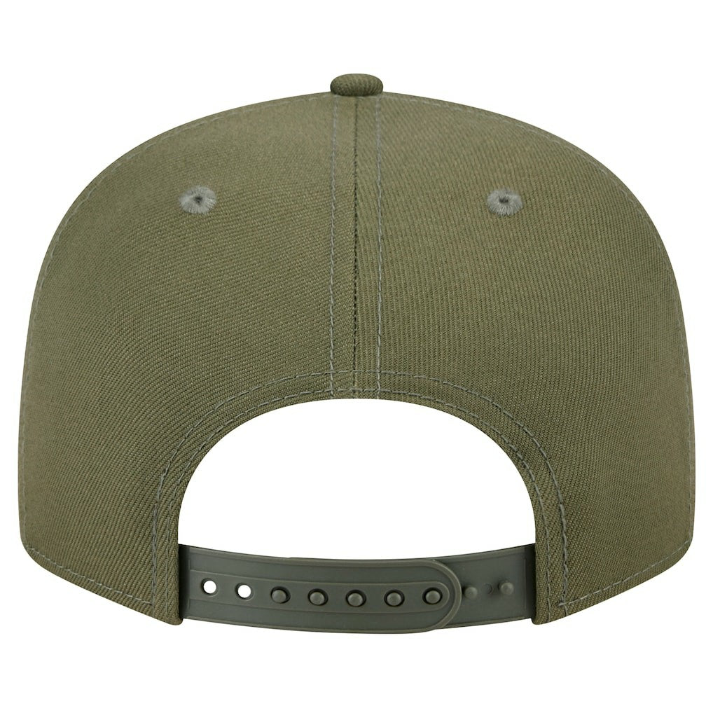 Detroit Lions New Era Main 9FIFTY Snapback Hat - Olive Hats