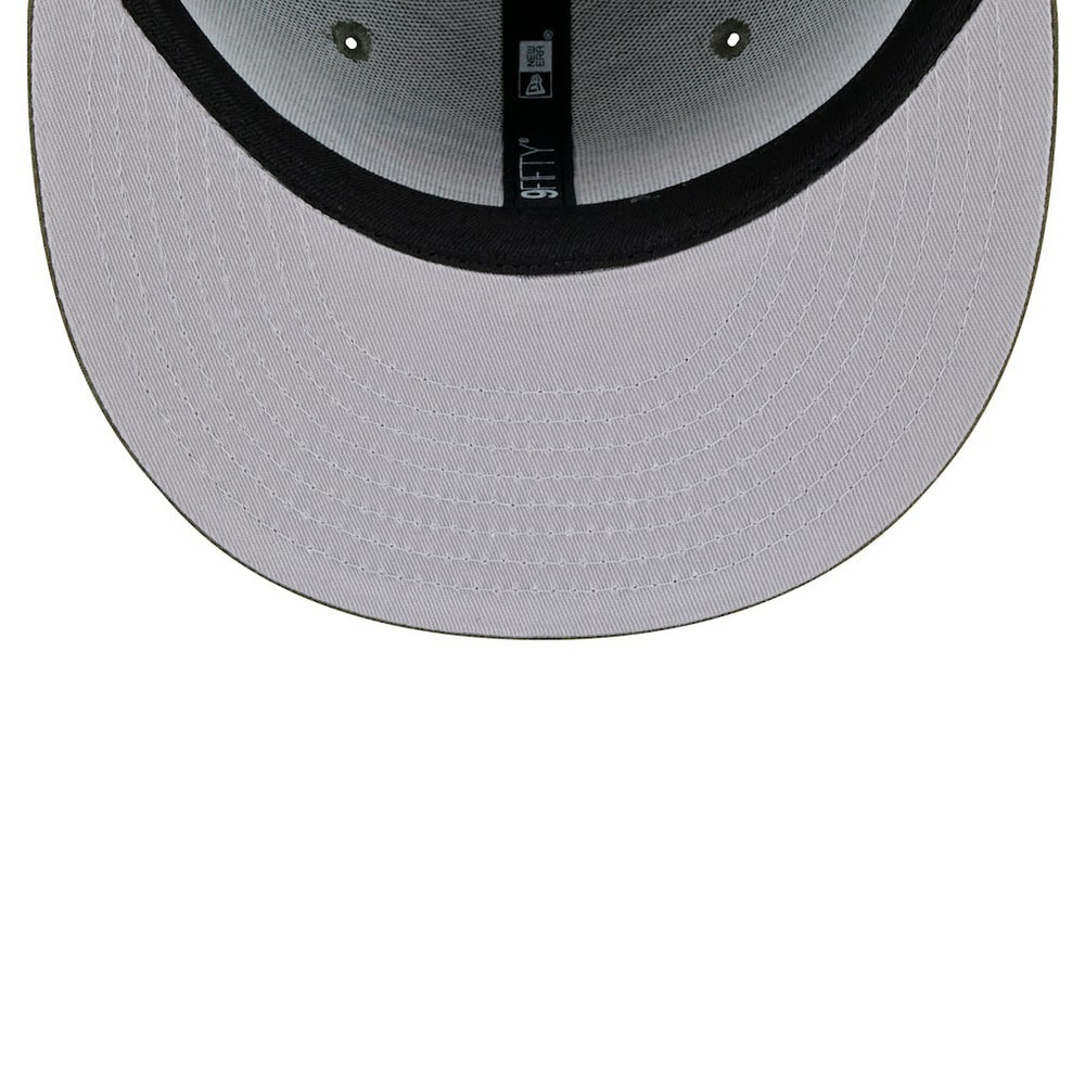 Detroit Lions New Era Main 9FIFTY Snapback Hat - Olive Hats