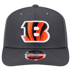 Cincinnati Bengals New Era Main 9SEVENTY Stretch-Snap Hat - Graphite Hats