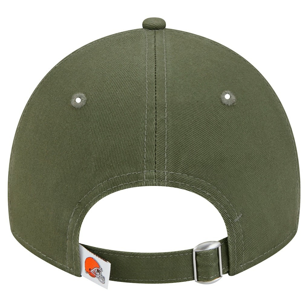 Cleveland Browns New Era Main 9TWENTY Adjustable Hat - Olive Hats