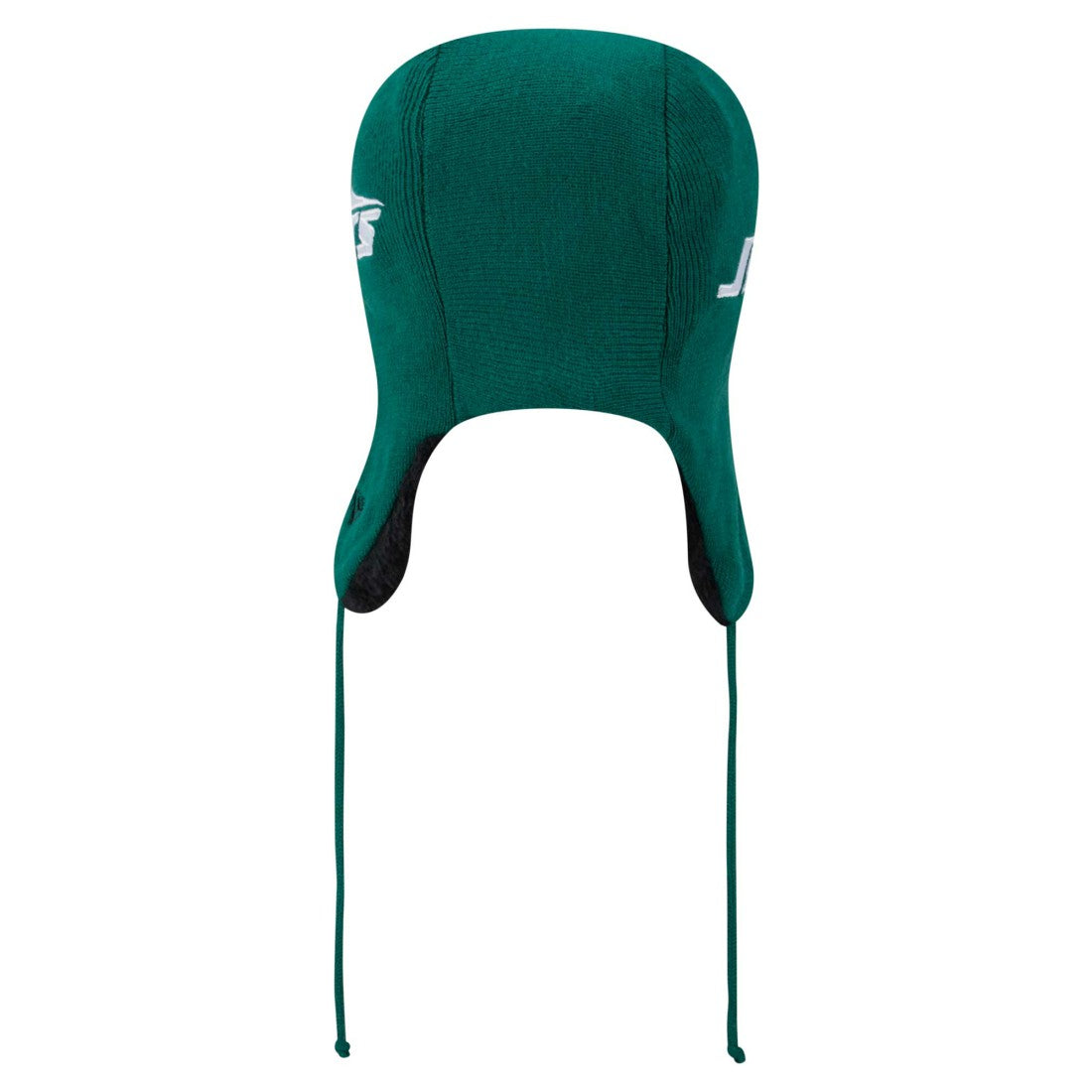 New York Jets New Era Helmet Head Trapper Knit Hat - Green Hats