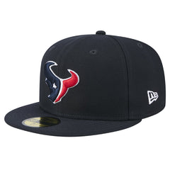 Houston Texans New Era Main 59FIFTY Fitted Hat - Navy Hats