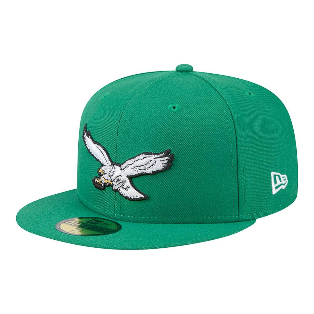 New Era Philadelphia Eagles Kelly Green Main 59FIFTY Fitted Hat