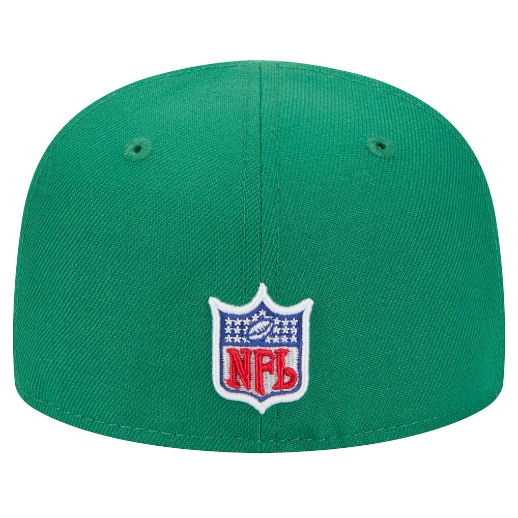 Philadelphia Eagles New Era Youth Main 59FIFTY Fitted Hat - Kelly Green Hats