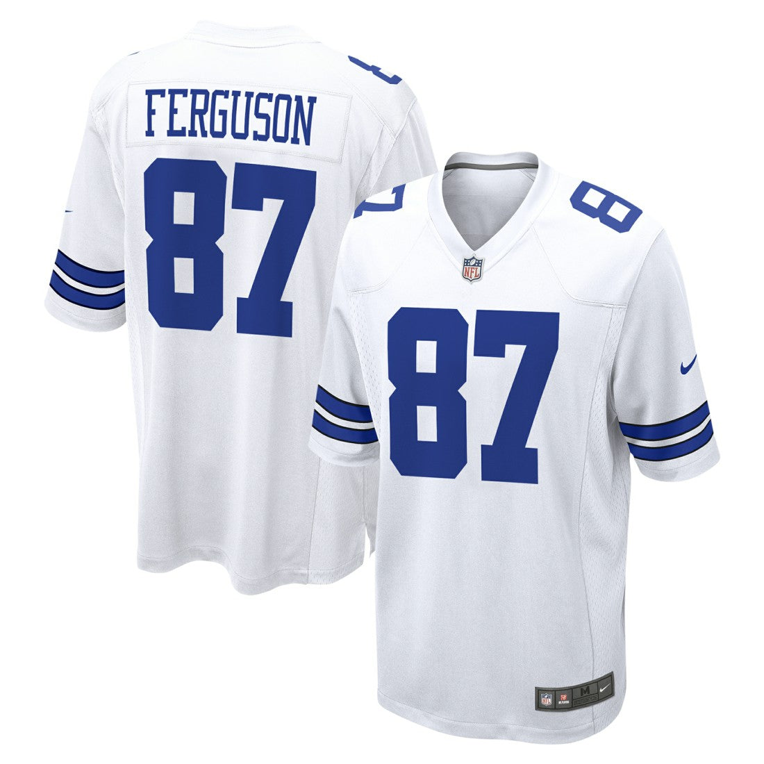 Jake Ferguson Dallas Cowboys Game Jersey - White Jerseys