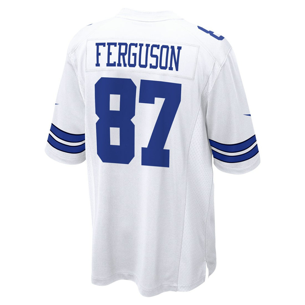 Jake Ferguson Dallas Cowboys Game Jersey - White Jerseys