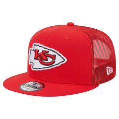 Kansas City Chiefs New Era Main Trucker 9FIFTY Snapback Hat - Red Hats