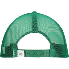 Philadelphia Eagles New Era Throwback Main Trucker 9FIFTY Snapback Hat - Kelly Green Hats